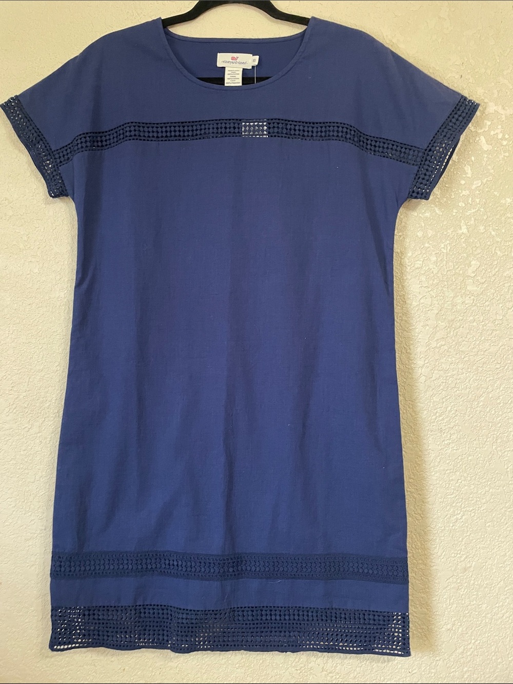 vineyard vines 100% Cotton lace Dress NWT